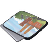 Schokoladenfabrik Laptopschutzhülle (Vorne Knopf)