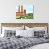 Schokoladenfabrik Leinwanddruck (Insitu (Schlafzimmer))