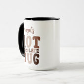 Schokoladenfarben Custom (So-&-So's) Heiße Schokol Tasse (Vorderseite Links)