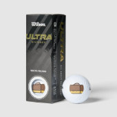 Schokoladenfleck Golfball (Verpackungen)