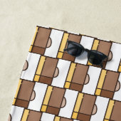 Schokoladenfleck Strandtuch (Beispiel)