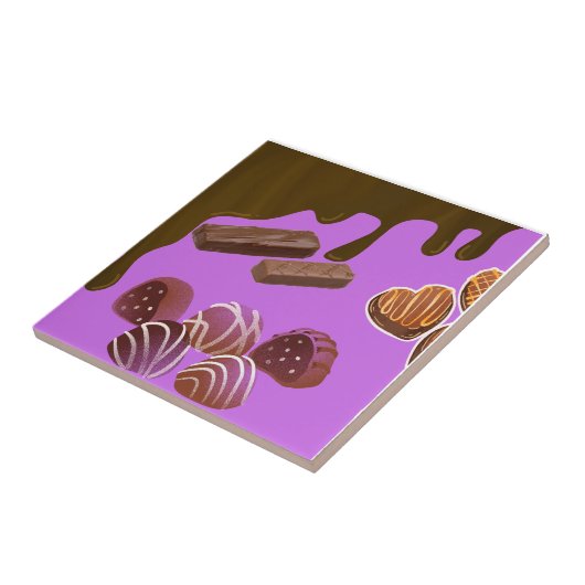 Schokoladenfliesen Fliese (Seite)