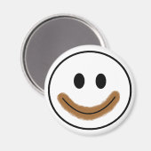 Schokoladengesicht Magnet (Vorderseite/Rückseite)