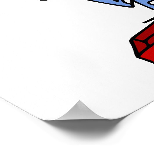 Schokoladengesicht Poster (Ecke)