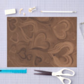 Schokoladenherzen Seidenpapier (Handwerk)