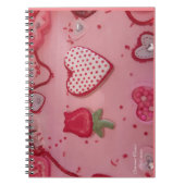 Schokoladenherzen und Rose Zuckerrüben Notizblock (Vorderseite)