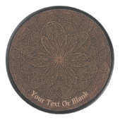 Schokoladenimpfung Eishockey Puck (Vorderseite)
