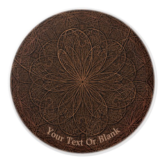 Schokoladenimpfung Keramikknauf (Vorderseite)