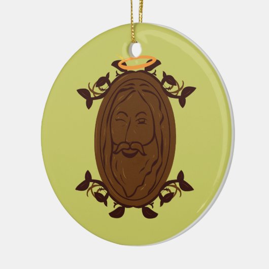SchokoladenJesus Keramikornament (Links)