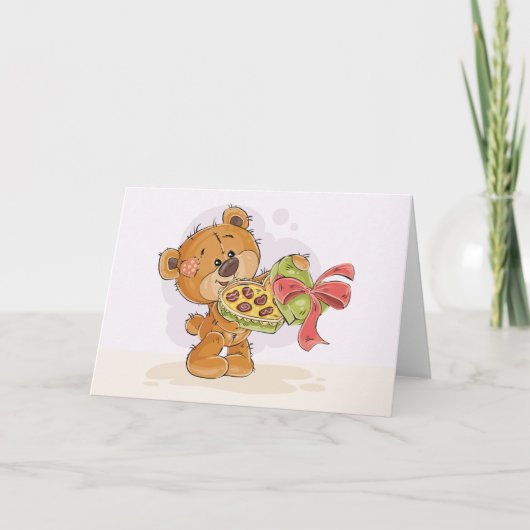 Schokoladenkarte Karte (Vorderseite)