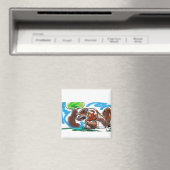 Schokoladenkarte Magnet (In Situ (Geschirrspüler))