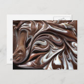 Schokoladenkarte Postkarte (Vorne/Hinten)