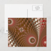 Schokoladenkarte Postkarte (Vorne/Hinten)