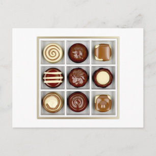 Schokoladenkartoffeln Postkarte