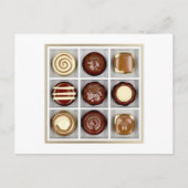 Schokoladenkartoffeln Postkarte (Vorderseite)