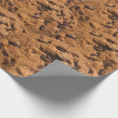 Schokoladenkeks Geschenkpapier (Ecke)