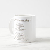 Schokoladenkeks in einer Tasse (Vorderseite Links)