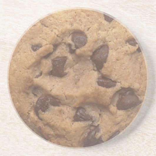 Schokoladenkeks Sandstein Untersetzer (Vorne)