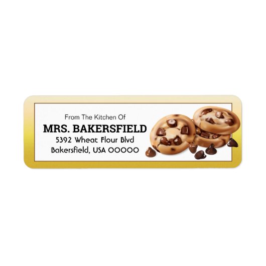 Schokoladenkekse Backgeschenk (Vorne)