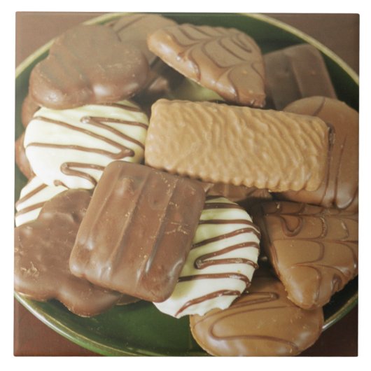 Schokoladenkekse Fliese (Vorderseite)