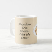 Schokoladenkekse Kaffeetasse (Vorderseite Links)