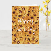 Schokoladenkekse Karte (Gelbe Blume)