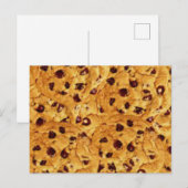 Schokoladenkekse Postkarte (Vorne/Hinten)