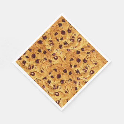 Schokoladenkekse Serviette (Ecke)