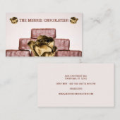 Schokoladenkernacker Visitenkarte (Vorne/Hinten)