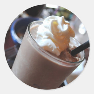 Schokoladenkleber Runder Aufkleber