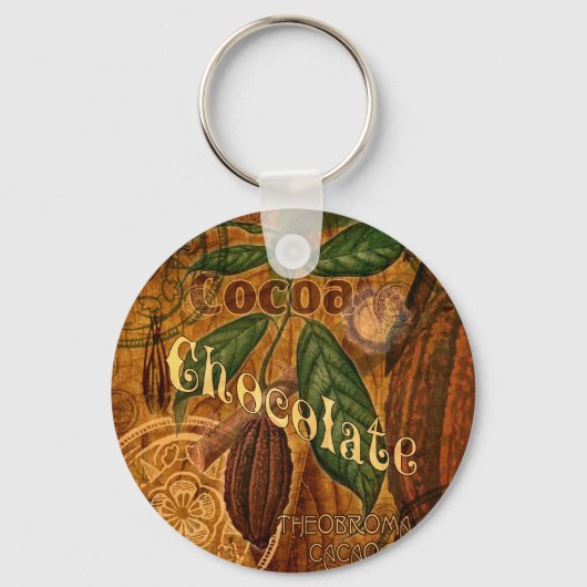 Schokoladenkollage Schlüsselanhänger (Vorderseite)