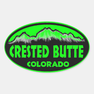 Schokoladenkopfsticker Ovaler Aufkleber