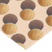 Schokoladenkost Britische Teezeit Tischdecke (Schrägansicht)