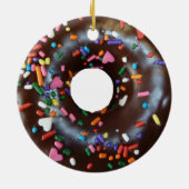 Schokoladenkrapfen Keramikornament (Hinten)