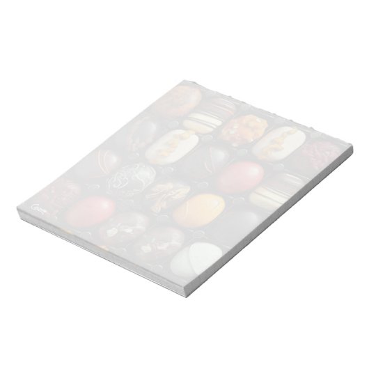 Schokoladenküche - 5,5" x 6" Notepad Notizblock (Rotiert)