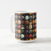 Schokoladenkuchen - 15 oz. Mug Kaffeetasse (Vorderseite Links)