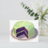 Schokoladenkuchen 1951 postkarte (Stehend Vorderseite)