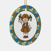 Schokoladenkuchen 1 keramikornament (Rechts)