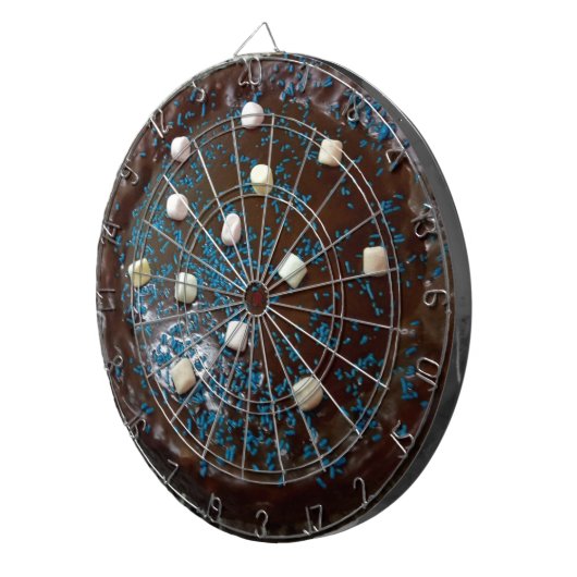 Schokoladenkuchen Dartscheibe (Vorderseite rechts)