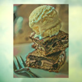 Schokoladenkuchen Fensteraufkleber (Blatt 3)