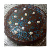 Schokoladenkuchen Fliese (Vorderseite)