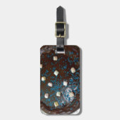 Schokoladenkuchen Gepäckanhänger (Vorderseite vertikal)