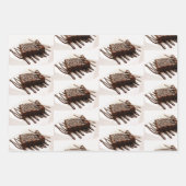 Schokoladenkuchen Geschenkpapier Set (Vorderseite 2)