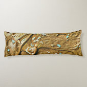 Schokoladenkuchen, geschmolzen seitenschläferkissen (Rückseite)