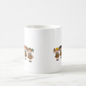 Schokoladenkuchen-Gruppe Kaffeetasse (Mittel)