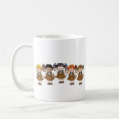 Schokoladenkuchen-Gruppe Kaffeetasse (Links)