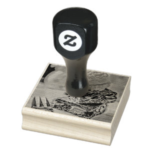 Schokoladenkuchen Gummistempel
