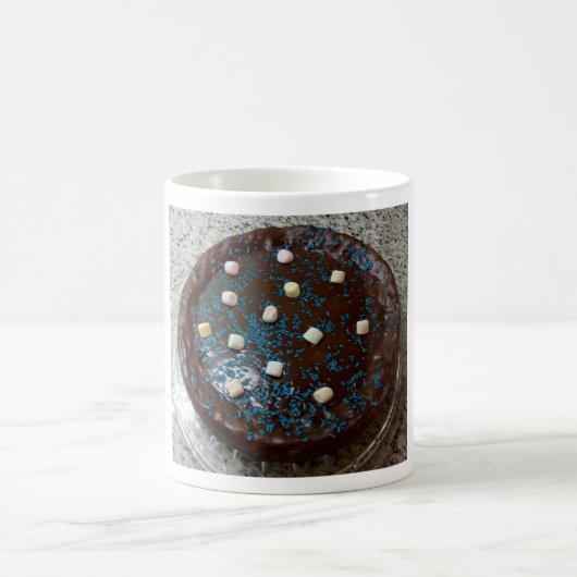 Schokoladenkuchen Kaffeetasse (Mittel)