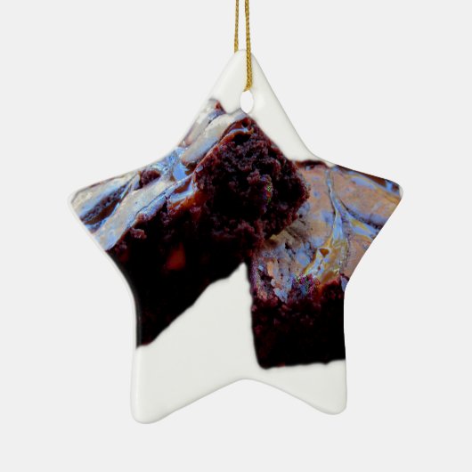 Schokoladenkuchen Keramik Ornament (Rechts)