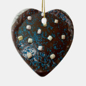 Schokoladenkuchen Keramikornament (Rechts)